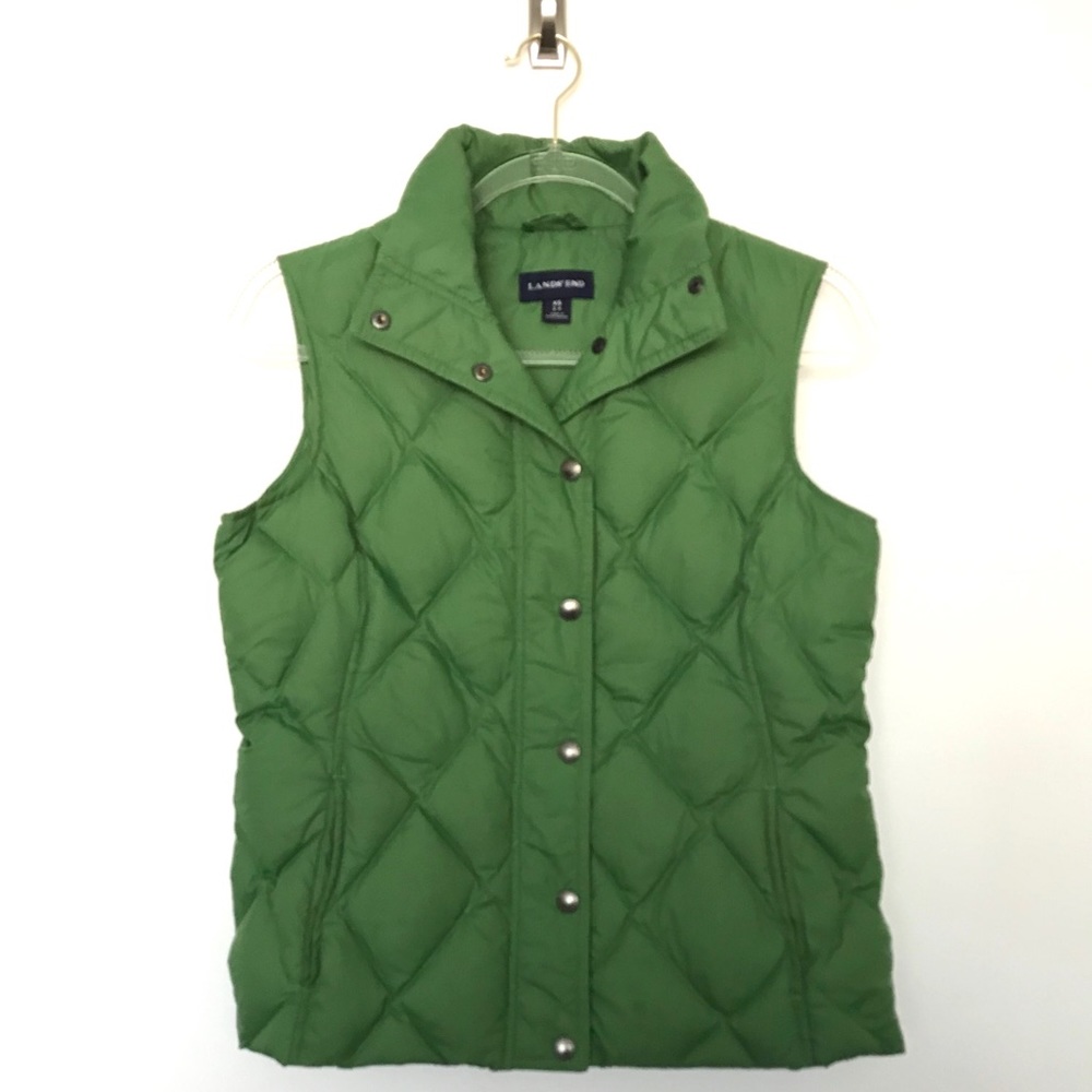 Land’s End Down Puffer Vest with Pockets